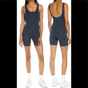Girlfriend Collective Bike Unitard midnight navy S